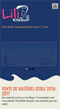 Mobile Screenshot of lilikitesurf.com